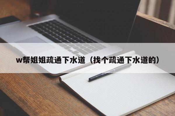 w帮姐姐疏通下水道（找个疏通下水道的）